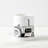 Mug Croquis du tracteur (Centre)