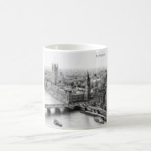 Mug Croquis Londres Noir et Blanc