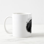 Mug Croquis noir blanc (Gauche)