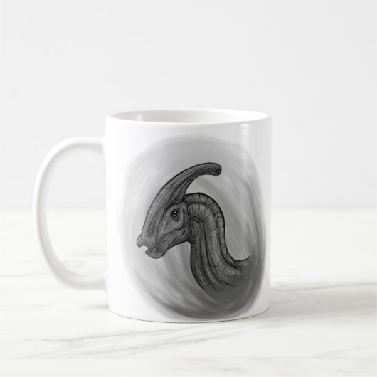 Mug Croquis Parasaurolophus (Gauche)