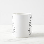 Mug Croquis T-Rex T-Pose (Centre)