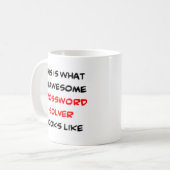 Mug cross-word solver, génial (Devant gauche)
