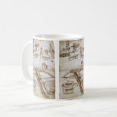Mug Crossbow Arme géante de Léonard de Vinci (Devant gauche)