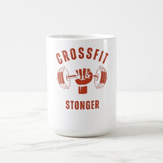 Mug CrossFit Stronger--Power & Strength Mindset (Centre)