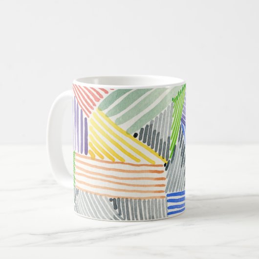 Mug Crosshatch Quilt I (Devant gauche)