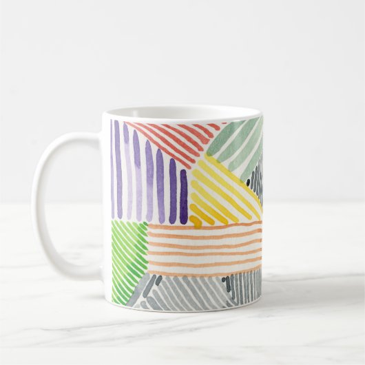 Mug Crosshatch Quilt I (Gauche)