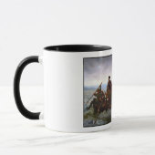 Mug Crossing Delaware 1776 : Général George Washington (Gauche)