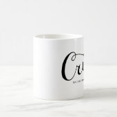 Mug croustillant calligraphique (Centre)