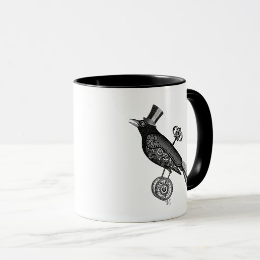 Mug Crow à vapeur 2 (Devant droit)