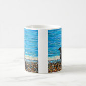 Mug Crow on the Beach 2 Peinture (Centre)