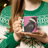 Mug Crow Père Noël Craie de Noël Moins de meurtre