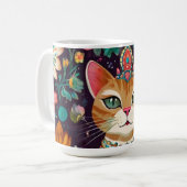 Mug Crowned Bejewelled Cat (Devant gauche)