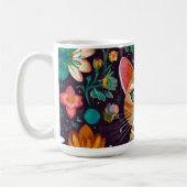 Mug Crowned Bejewelled Cat (Gauche)
