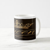 Mug “Crowned in Gold: The Queen Within” (Devant droit)