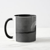 Mug Crows Perched On A Wire  (Gauche)
