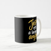 Mug Croyant Drôle Jésus Café Foi Chrétienne (Devant droit)