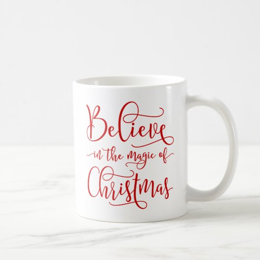 Mug Croyez en magie de Noël (Droite)