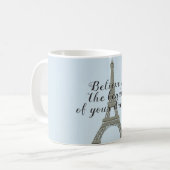 Mug Croyez en vos rêves Tour Eiffel (Devant gauche)