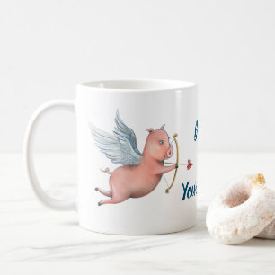 Mug Croyez en votre Modèle de porc volant et de rêve