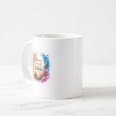 Mug Croyez en Vous-Même Art Abstrait Inarrêtable (Devant gauche)
