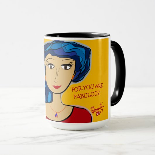MUG CROYEZ EN VOUS-MÊME POUR VOUS SONT FABULEUX (Devant droit)