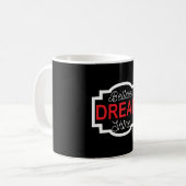 Mug Croyez le rêve brillant (Devant gauche)