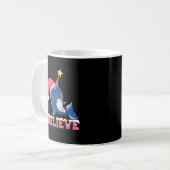 Mug Croyez Narwhal Noël Fée Lumières (Devant gauche)
