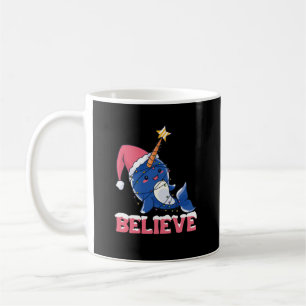 Mug Croyez Narwhal Noël Fée Lumières
