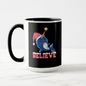 Mug Croyez Narwhal Noël Fée Lumières (Gauche)