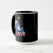 Mug Croyez Narwhal Noël Fée Lumières (Devant gauche)