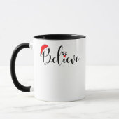 Mug Croyez Noël Coupe Xmas Graphic (Gauche)