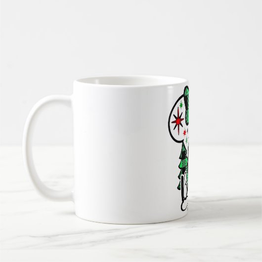 Mug Croyez Noël, Noël Croyez, Noël (Gauche)