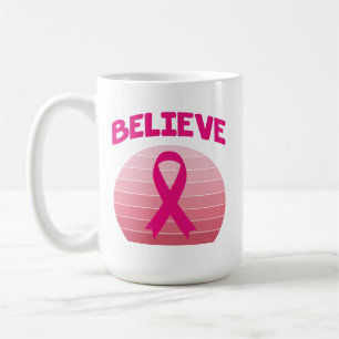 Mug Croyez Pink Ribbon Retro