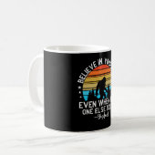 Mug Croyez-Vous Au Coucher Du Soleil De Motivation De  (Devant gauche)