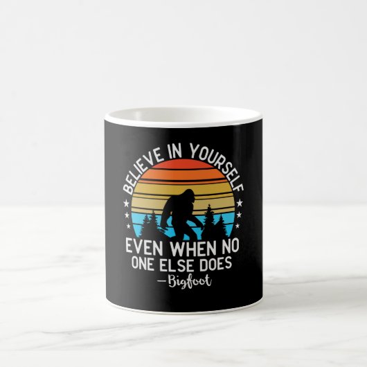 Mug Croyez-Vous Au Coucher Du Soleil De Motivation De  (Centre)