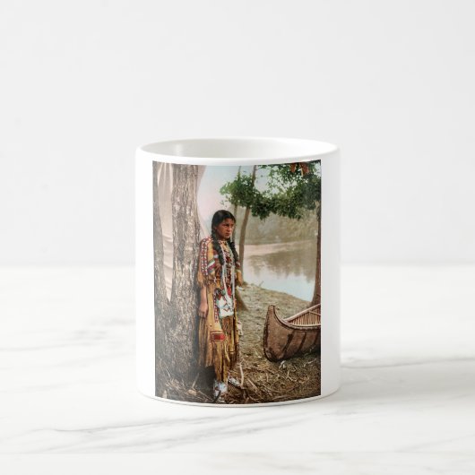 Mug Cru 1897 de Hiawatha de Natif américain de (Centre)