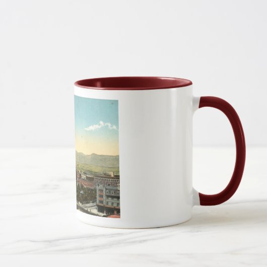 Mug Cru 1909 d'El Paso, le Texas (Droite)