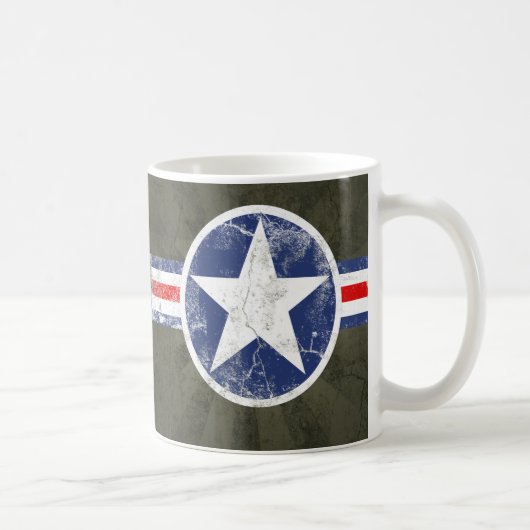 Mug Cru de corps d'air d'armée (Droite)