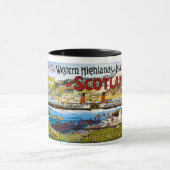 Mug Cru de Glasgow de vapeurs de Royal Mail (Centre)