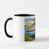 Mug Cru de Glasgow de vapeurs de Royal Mail (Gauche)