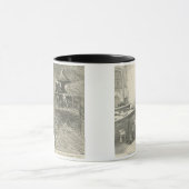 Mug Cru de phare du crochet NJ de Sandy (Centre)