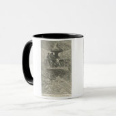 Mug Cru de phare du crochet NJ de Sandy (Devant gauche)