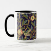 Mug Cru d'oiseau et de grenade de William Morris (Gauche)