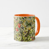 Mug Cru d'or William Morris de lis (Devant droit)