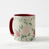 Mug Cru floral de Pre-Raphaelite de William Morris (Devant gauche)