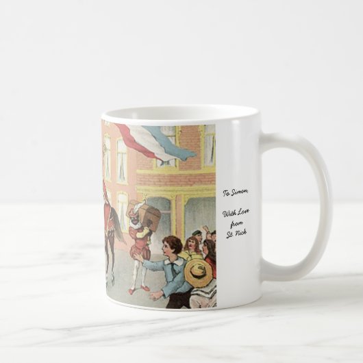 Mug Cru néerlandais Saint-Nicolas de St Nick de (Droite)