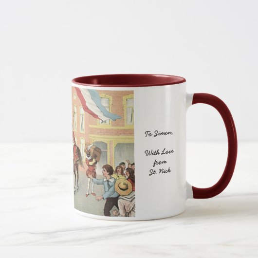 Mug Cru néerlandais Saint-Nicolas de St Nick de (Droite)