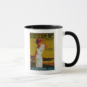 Mug Cru PosterEurope d'algonquin de Saint Andrews