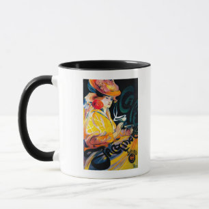 Mug Cru PosterEurope de Jacqmotte Caf�