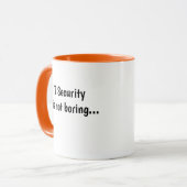 Mug Cruel mais drôle IL plaisanterie de citation de (Devant gauche)